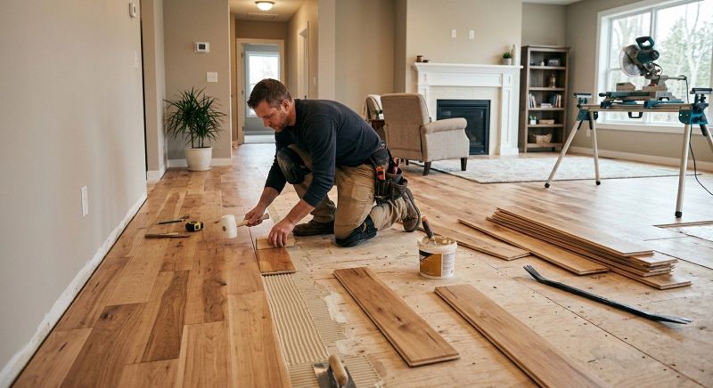 Engineered Wood Installation in Lockhart, TX