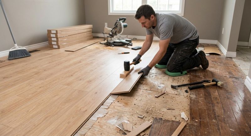 Laminate Floor Installation in Manchaca, TX