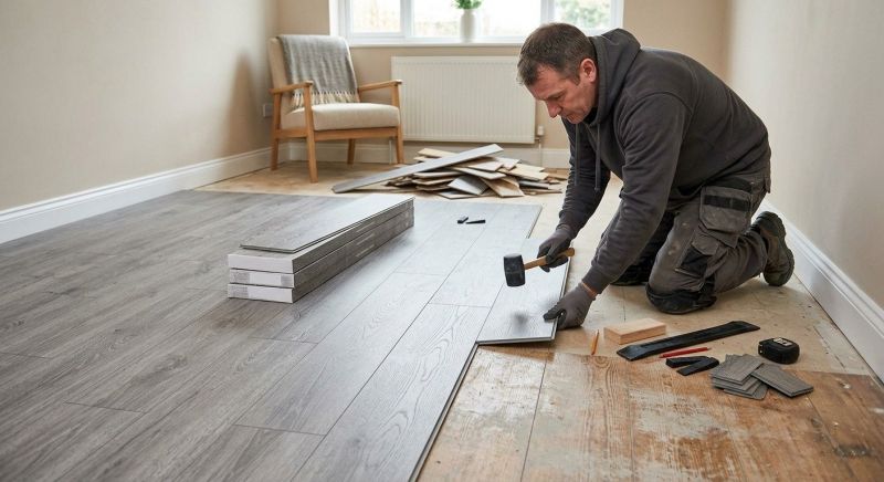 Laminate Floor Replacement in Buda, TX