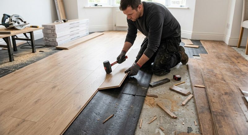 Laminate Floor Replacement in Lockhart, TX