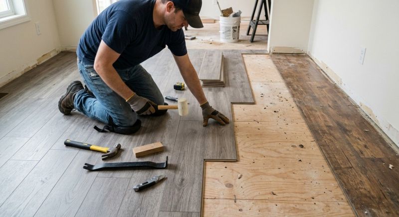 Laminate Floor Replacement in San Marcos, TX