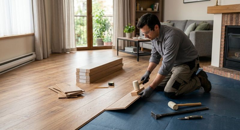Laminate Flooring Replacement in Lockhart, TX