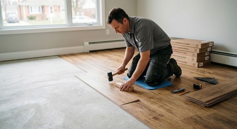 Linoleum Floor Installation in Lockhart, TX