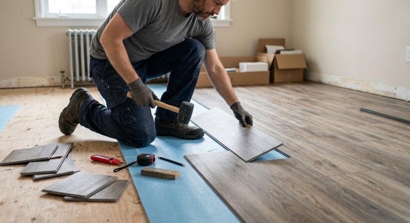 Linoleum Floor Installation in Luling, TX