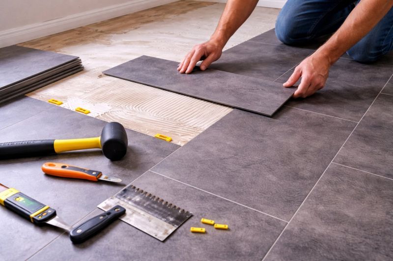 Luxury Vinyl Tile Installation in Cedar Creek, TX