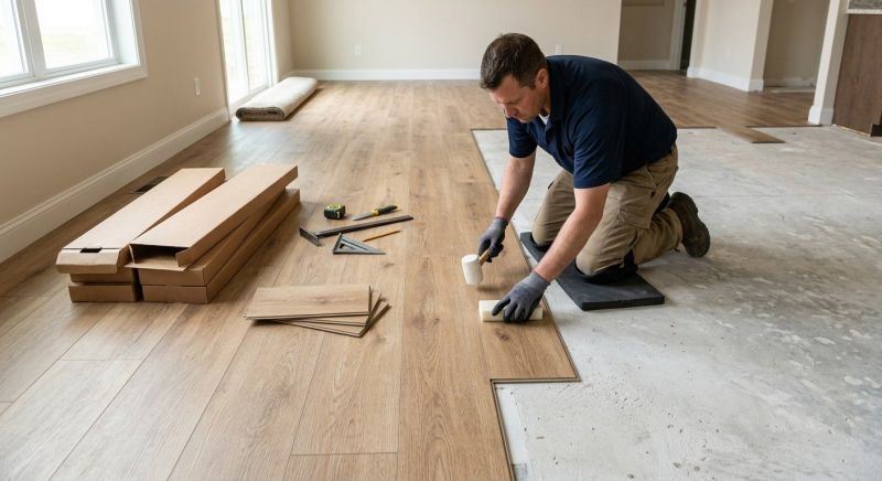 Luxury Vinyl Tile Installation in Lockhart, TX