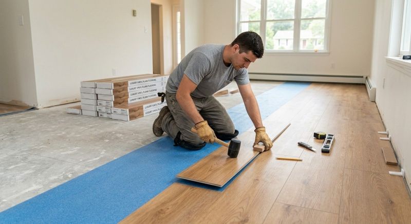 Lvt Flooring Installation in Lockhart, TX