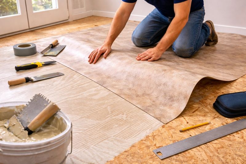 Sheet Flooring Installation in Lockhart, TX
