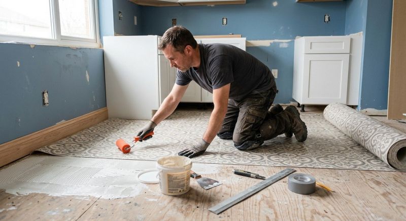 Sheet Flooring Installation in Luling, TX