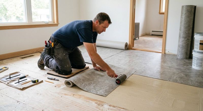 Sheet Vinyl Installation in Luling, TX