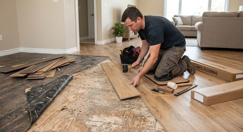 Vinyl Floor Replacement in Lockhart, TX