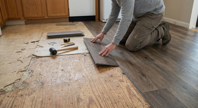 Vinyl Floor Replacement in Lockhart, TX