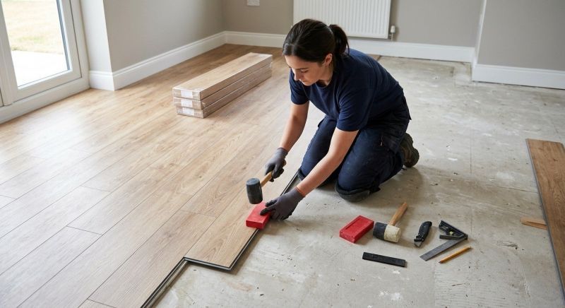 Vinyl Plank Floor Installation in Lockhart, TX