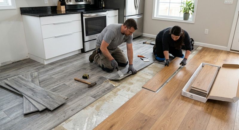 Vinyl Tile Replacement in Lockhart, TX